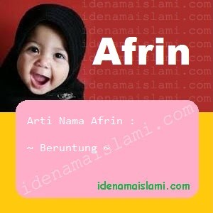arti nama Afrin
