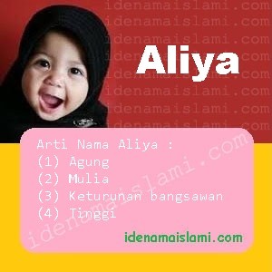 arti nama Aliya
