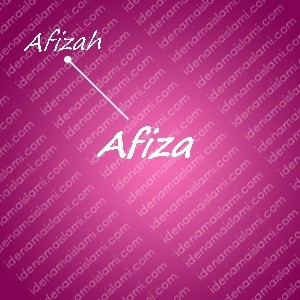 variasi arti nama afiza untuk nama bayi perempuan islami