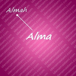 variasi arti nama alma untuk nama bayi perempuan islami
