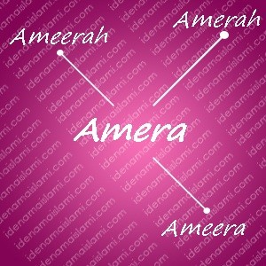 variasi arti nama amera untuk nama bayi perempuan islami