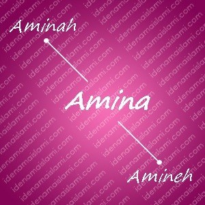 variasi arti nama amina untuk nama bayi perempuan islami
