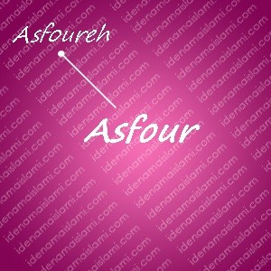 variasi arti nama asfour untuk nama bayi perempuan islami