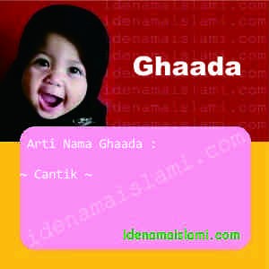 Arti Nama Ghaada