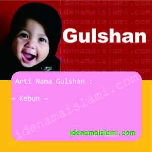 Arti Nama Gulshan