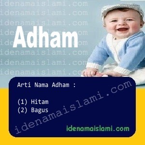 arti nama Adham
