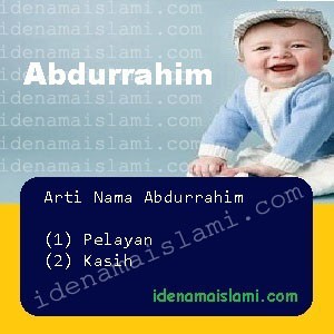 arti nama abdurrahim