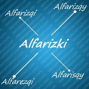 variasi arti nama Alfarizki untuk nama bayi laki laki islami