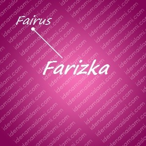 variasi arti nama Farizka untuk nama bayi perempuan islami