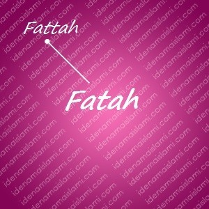 variasi arti nama Fatah untuk nama bayi perempuan islami