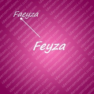 variasi arti nama Feyza untuk nama bayi perempuan islami