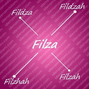variasi arti nama Filza untuk nama bayi perempuan islami