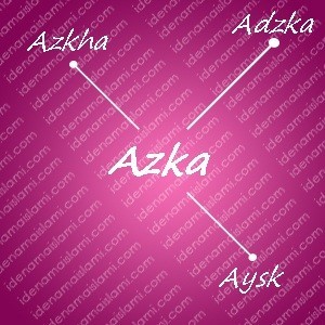 variasi arti nama azka untuk nama bayi perempuan islami