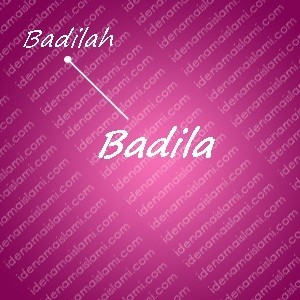 variasi arti nama badila untuk nama bayi perempuan islami