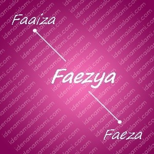 variasi arti nama faezya untuk nama bayi perempuan islami