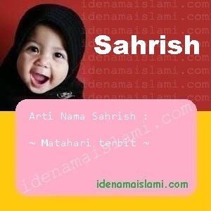 arti nama Sahrish