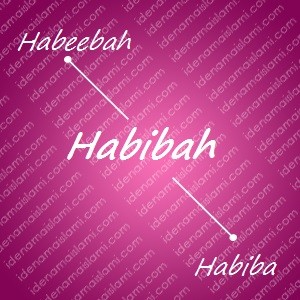 variasi arti nama Habibah untuk nama bayi perempuan islami