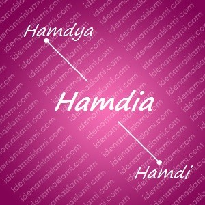 variasi arti nama Hamdia untuk nama bayi perempuan islami