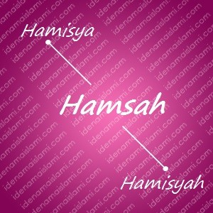 variasi arti nama Hamsah untuk nama bayi perempuan islami