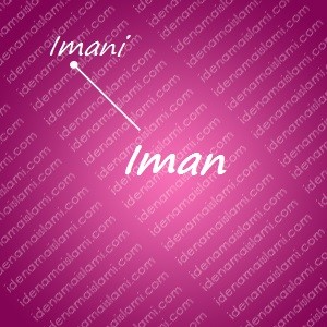 variasi arti nama Iman untuk nama bayi perempuan islami