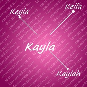 variasi arti nama Kayla untuk nama bayi perempuan islami