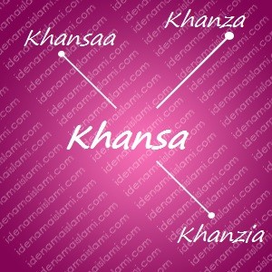 variasi arti nama Khansa untuk nama bayi perempuan islami
