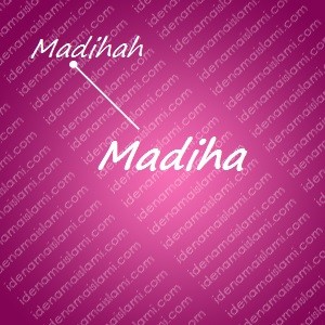 variasi arti nama Madiha untuk nama bayi perempuan islami