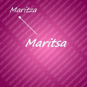variasi arti nama Maritsa untuk nama bayi perempuan islami
