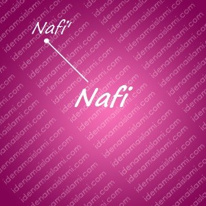 variasi arti nama Nafi untuk nama bayi perempuan islami