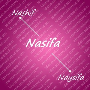 variasi arti nama Nasifa untuk nama bayi perempuan islami