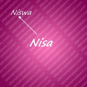 variasi arti nama Nisa untuk nama bayi perempuan islami