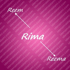 variasi arti nama Rima untuk nama bayi perempuan islami