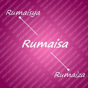 variasi arti nama Rumaisa untuk nama bayi perempuan islami