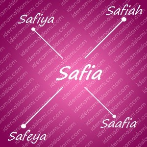 variasi arti nama Safia untuk nama bayi perempuan islami