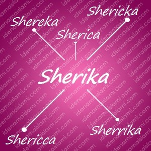 variasi arti nama Sherika untuk nama bayi perempuan islami