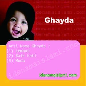 Arti Nama Ghayda