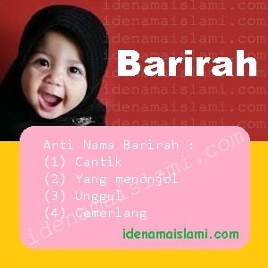 arti nama Barirah