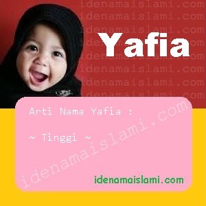 arti nama Yafia