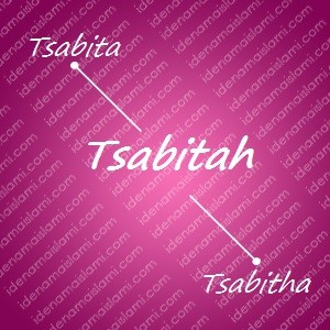 variasi arti nama Tsabitah untuk nama bayi perempuan islami