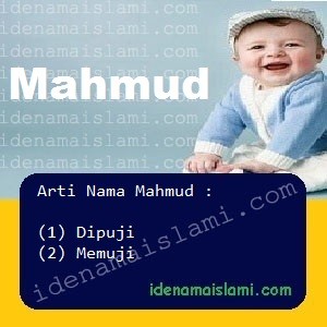 arti nama Mahmud