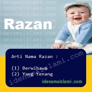 arti nama Razan