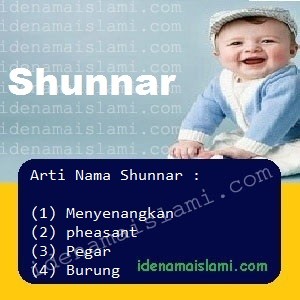 arti nama Shunnar
