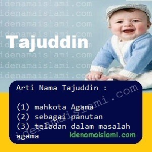 arti nama Tajuddin