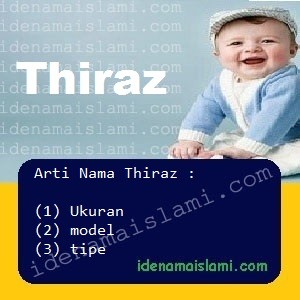 arti nama Thiraz