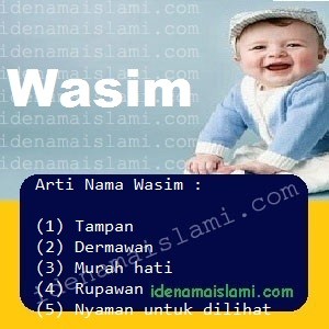 arti nama Wasim