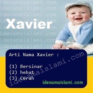 arti nama Xavier