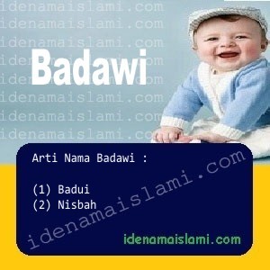 arti nama Badawi