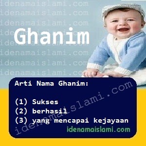 arti nama Ghanim