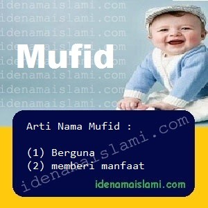 arti nama Mufid