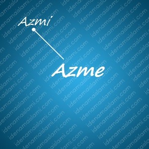 variasi arti nama Azmi untuk nama bayi laki laki islami